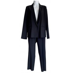 6397🔹Jacket and Pants Suits Set 🔹Navy Wool Blazer 🔹size S🔹Purchased in 2019